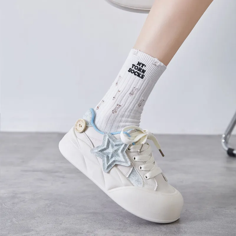Georgina Goodman Cute Girlish Style Warm Height Increasing Lightweight Low-Top Skateboard Shoes Women's-10