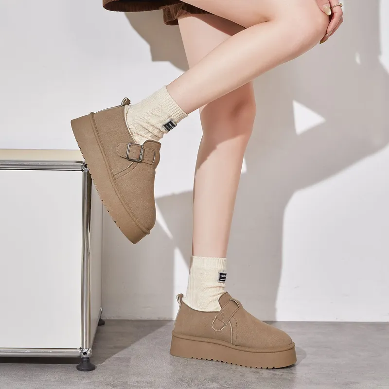 Georgina Goodman Platform Height Increasing Birkenstock Shoes Vintage Women's Casual Insulated Shoes Women's-10