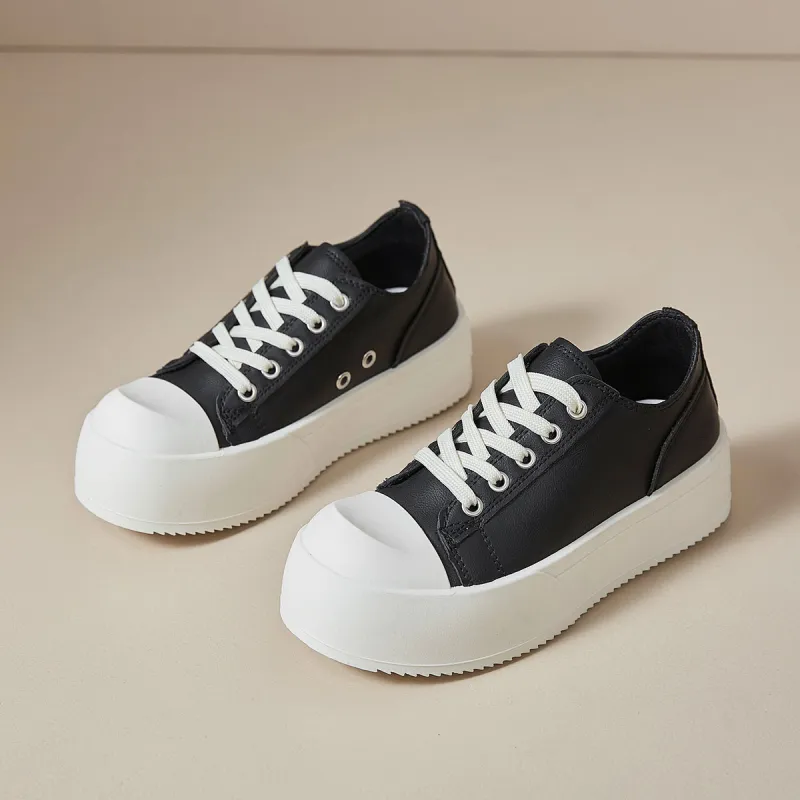 Georgina Goodman Anti Slip And Wear Resistant Lightweight Low Top Skateboard Shoes Unisex Black-3