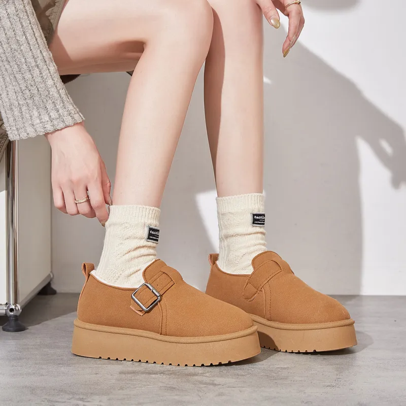 Georgina Goodman Platform Height Increasing Birkenstock Shoes Vintage Women's Casual Insulated Shoes Women's-2