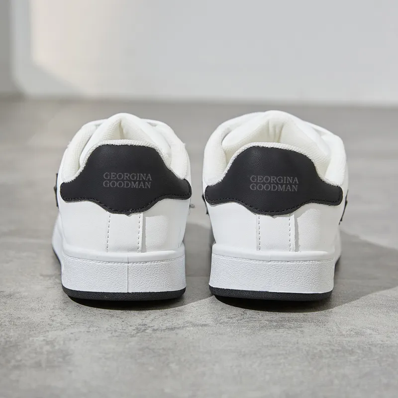 Georgina Goodman Small White Shoes Lightweight Anti-Slip And Wear-Resistant Low-Top Classic Shell Head Women's-7