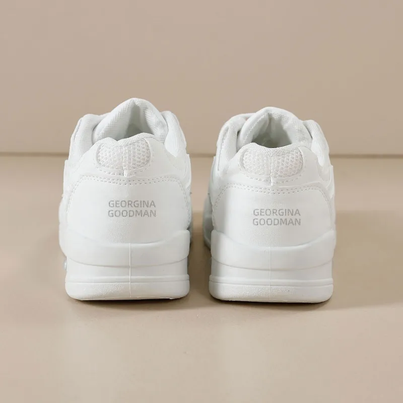 Georgina Goodman Non slip Lightweight Casual Shoes Unisex White-3