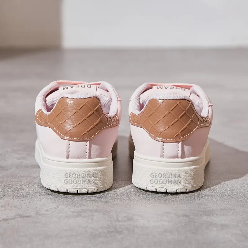 Georgina Goodman Low Top Skateboard Shoes Women's Pink-7