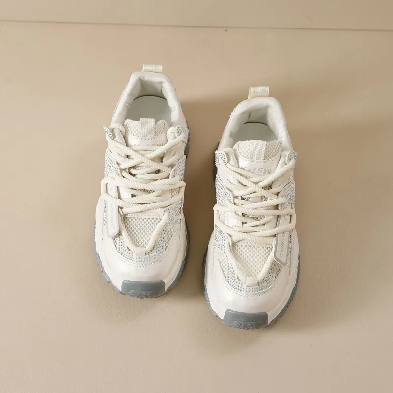 Georgina Goodman Slip Resistant, Breathable, Height Increasing Low Top Chunky Sneakers Women's-7