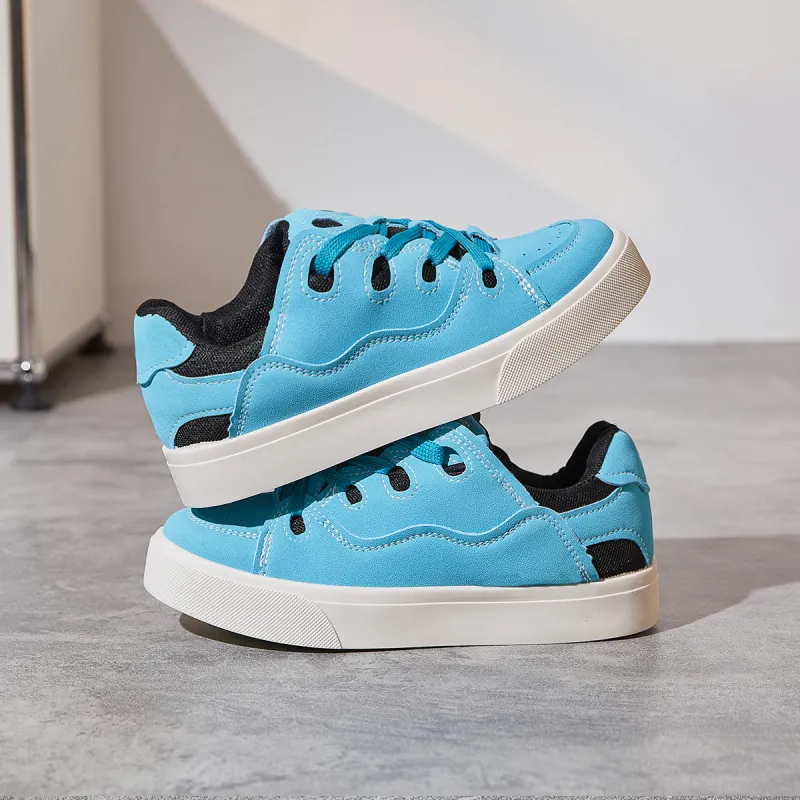 Georgina Goodman Skateboard Shoes Women's Low Top Blue-13