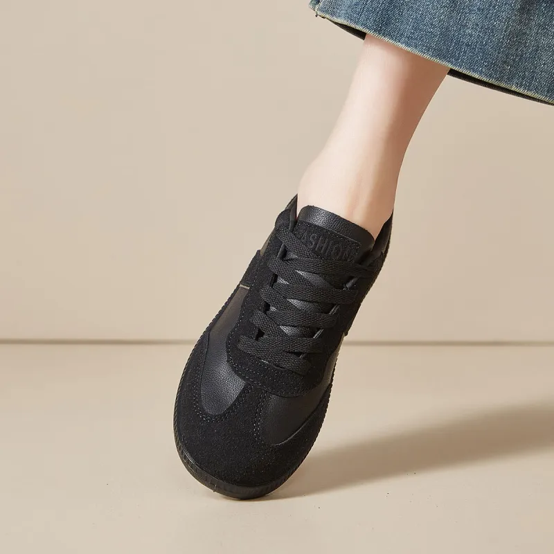 Georgina Goodman Vintage German Army Trainers Versatile Shoes Abrasion Resistant Low Top Casual Shoes Unisex-4