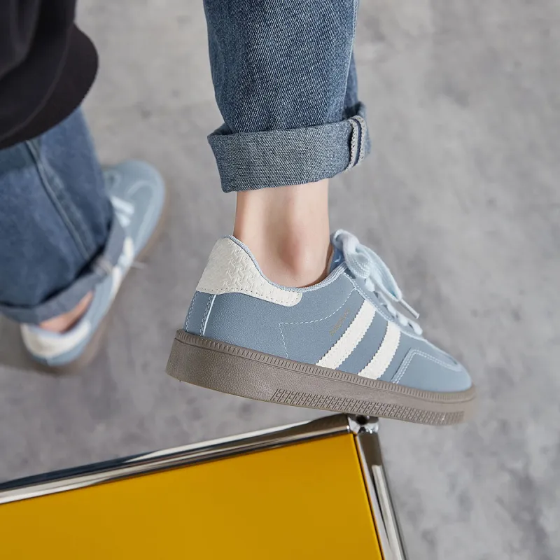 Georgina Goodman Low-Top Vintage Casual Flat German Army Trainers Women's Skateboard Shoes Women's-23