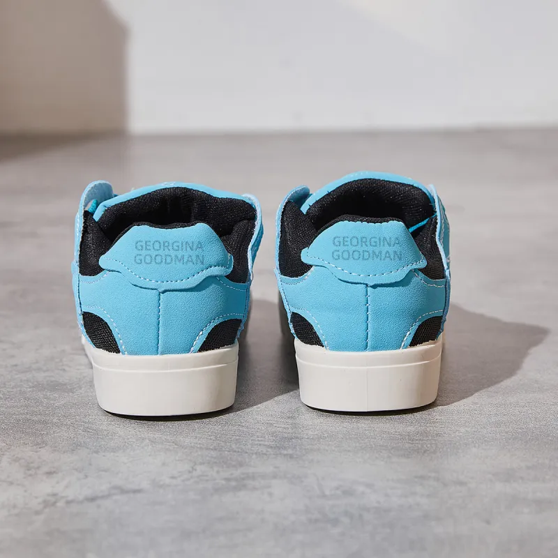 Georgina Goodman Skateboard Shoes Women's Low Top Blue-14