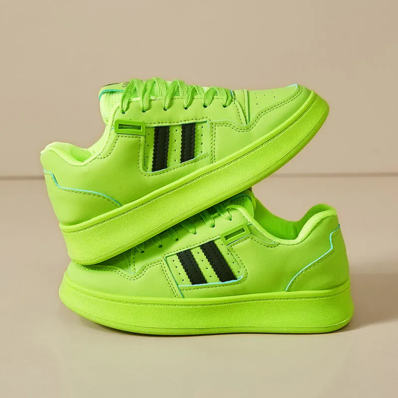 Georgina Goodman Lightweight And Breathable Low-Top Skateboard Shoes Women's Grass Green-4