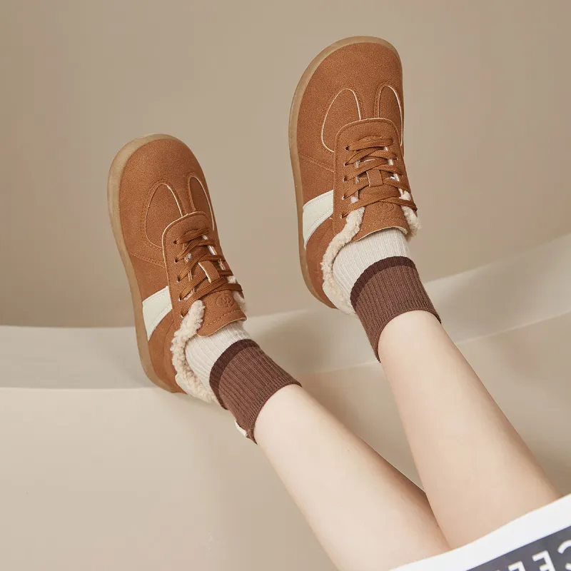 Georgina Goodman Warm Slip Resistant Low Top Skateboard Shoes Women's-3