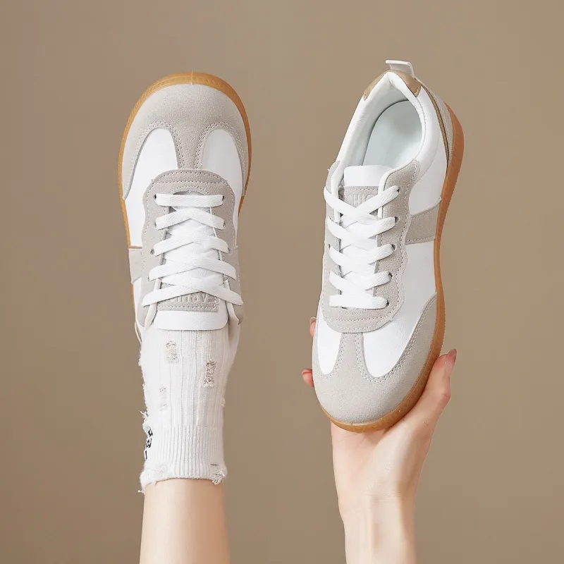 Georgina Goodman Vintage German Army Trainers Versatile Shoes Abrasion Resistant Low Top Casual Shoes Unisex-11