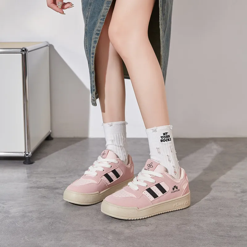 Georgina Goodman Good Looking Niche Breathable Platform Skateboard Shoes Lightweight Low Top Students Women's-4