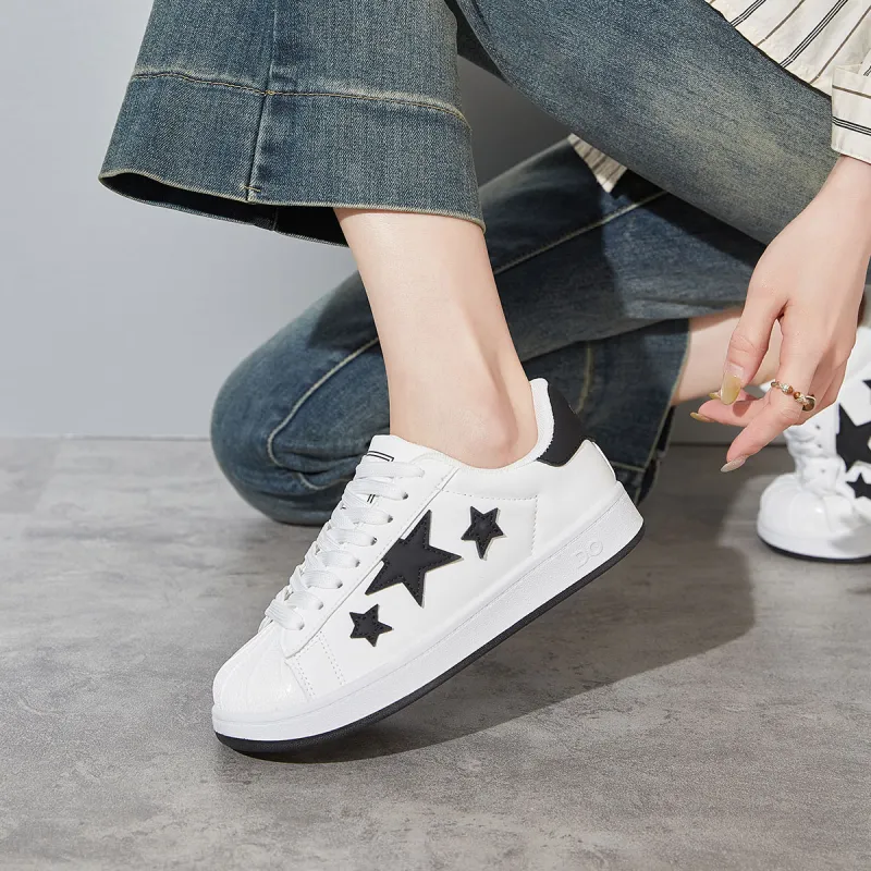 Georgina Goodman Small White Shoes Lightweight Anti-Slip And Wear-Resistant Low-Top Classic Shell Head Women's-2
