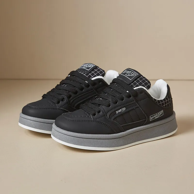 Georgina Goodman Low Top Skateboard Shoes Women's Black-1