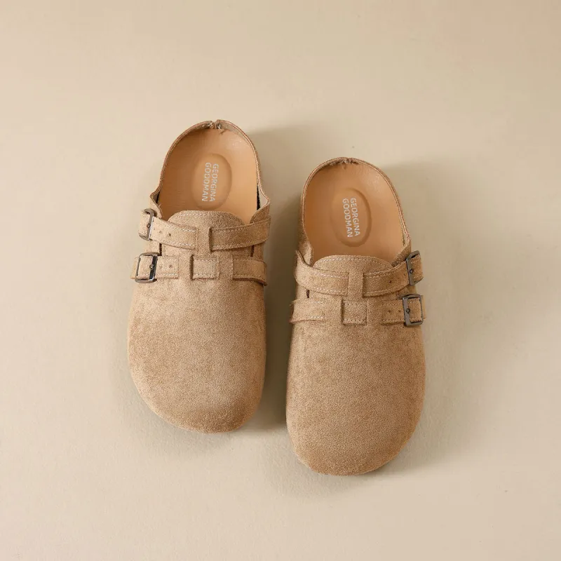 Georgina Goodman Slip Resistant Closed Toe Slippers Women's-6