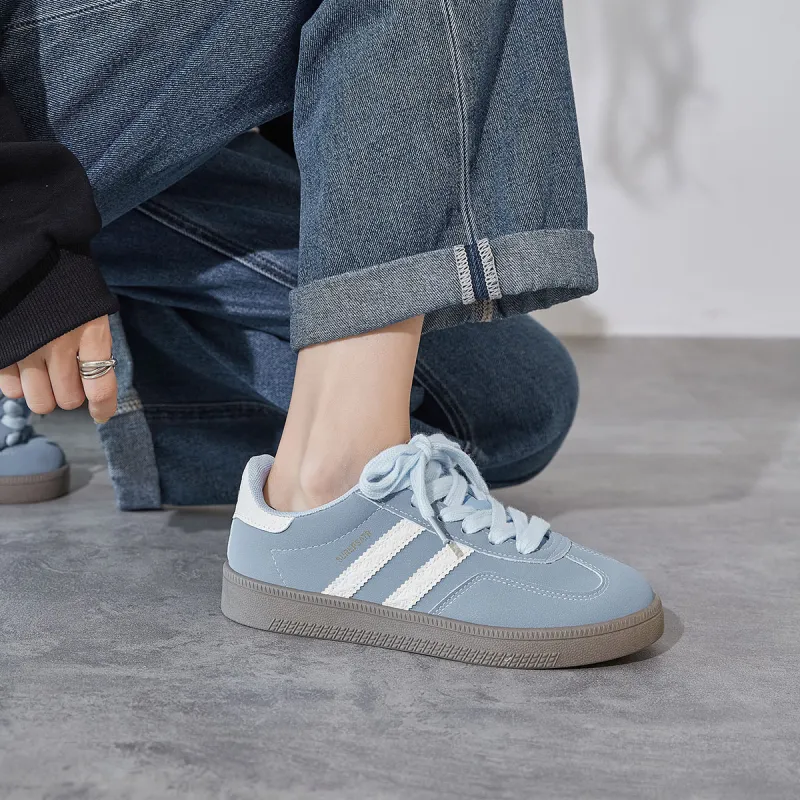 Georgina Goodman Low-Top Vintage Casual Flat German Army Trainers Women's Skateboard Shoes Women's-24