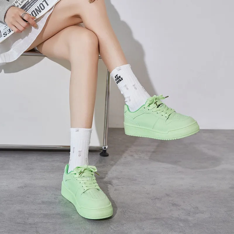 Georgina Goodman Skateboard Shoes Women's Low Top Silver, Ecru, Rose Red, Yellow, Neon Green, Moon Blue-33