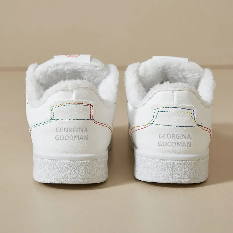 Georgina Goodman Skateboard Shoes Women's Low Top White-6
