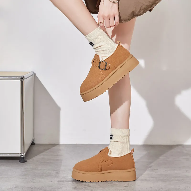 Georgina Goodman Platform Height Increasing Birkenstock Shoes Vintage Women's Casual Insulated Shoes Women's-3
