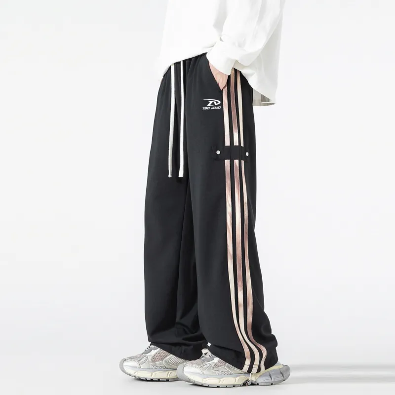 T&D JOJO Casual Pants Unisex Black-4