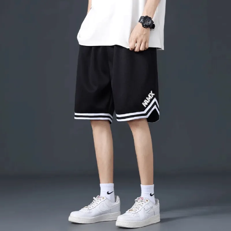 NAXUSTO Casual Shorts Unisex Absolute Black-2