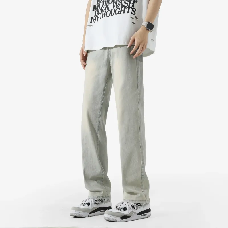 NAXUSTO Jeans Unisex Ink Black Stretch Upgraded-12