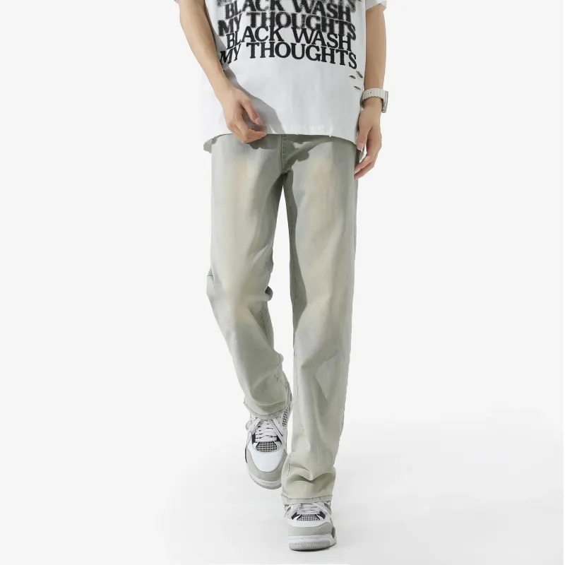 NAXUSTO Jeans Unisex Ink Black Stretch Upgraded-13