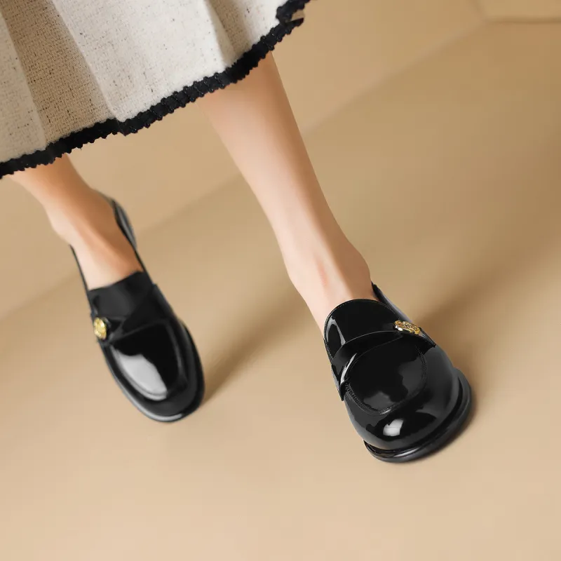 SAFIYA Loafers Women's Black-5