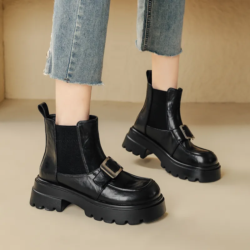 Safiya Short Chelsea Boots Women's-5