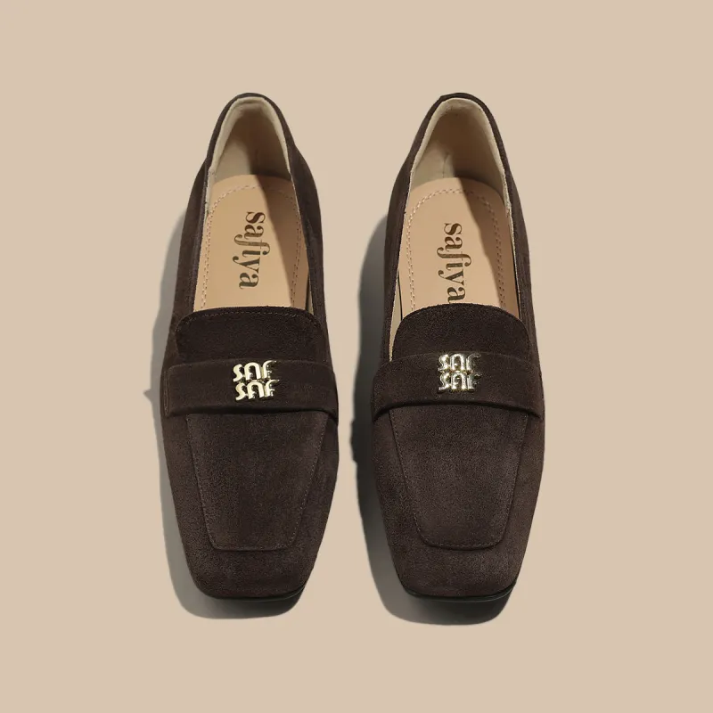 SAFIYA Loafers Women's Black/Brown-7