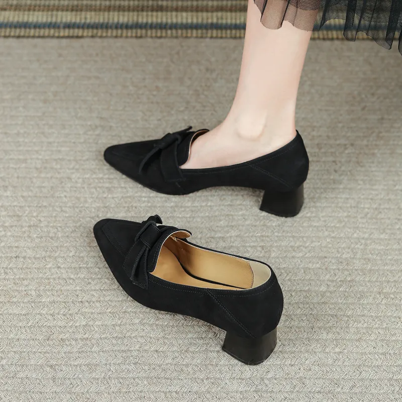 Safiya Chunky Heel High Heels Women's-3