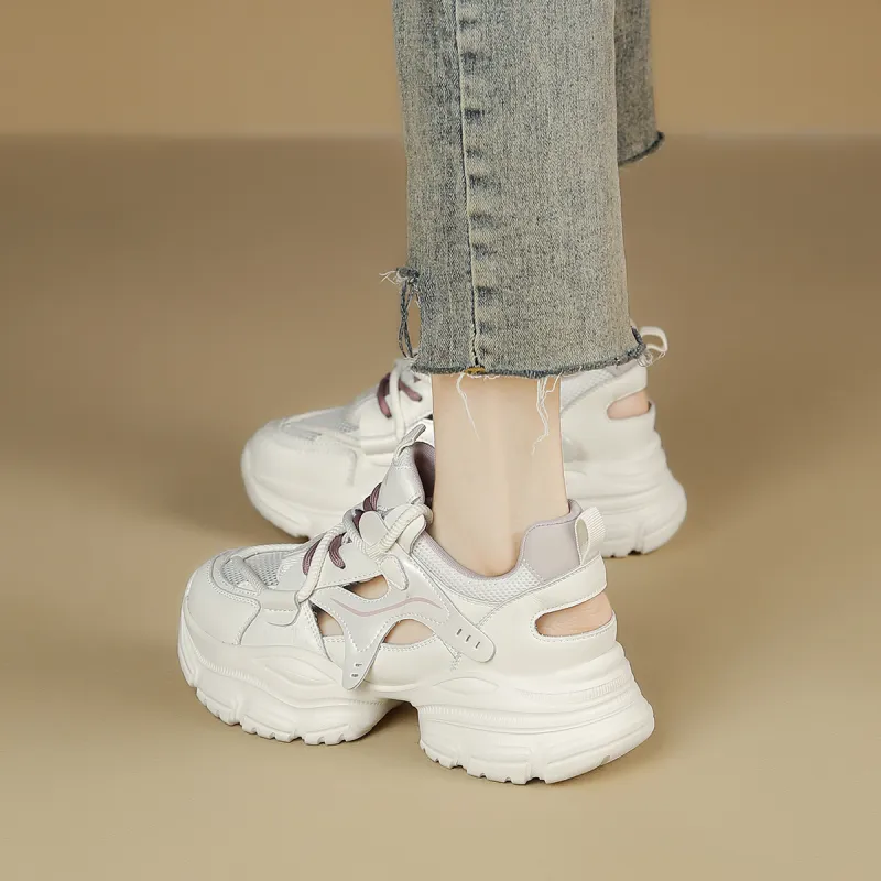 Safiya Low Top Chunky Sneakers Women's-9