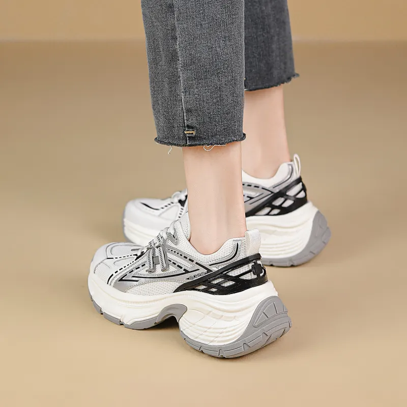 Safiya Low Top Chunky Sneakers 6.8cm Women's-6