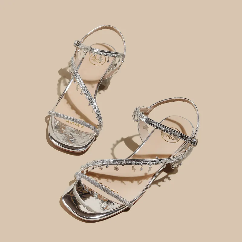 Safiya One Strap Sandals Women's-6