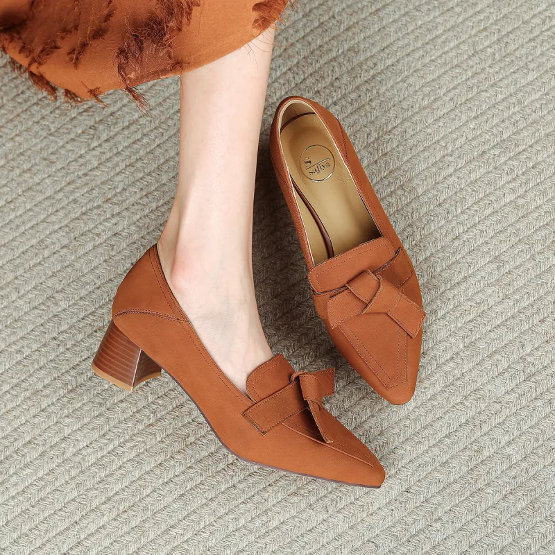 Safiya Chunky Heel High Heels Women's-10