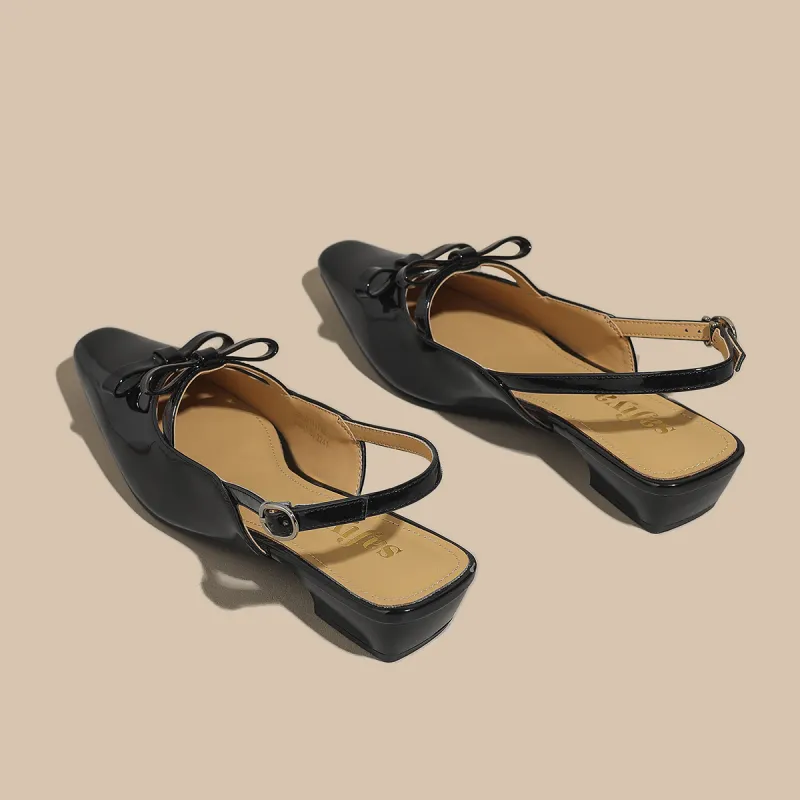 Safiya Chunky Heel One Strap Sandals Women's-2