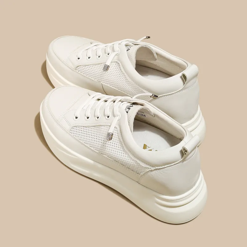 Safiya Low Top Skateboard Shoes Women's Ecru-2