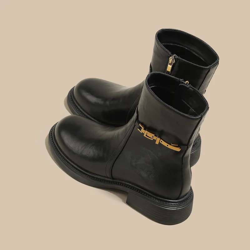 Safiya Ankle Boots Women's Black-1