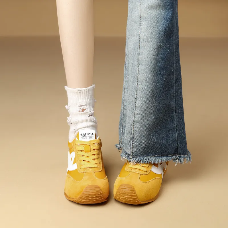 Safiya Casual Shoes Women's Yellow-4