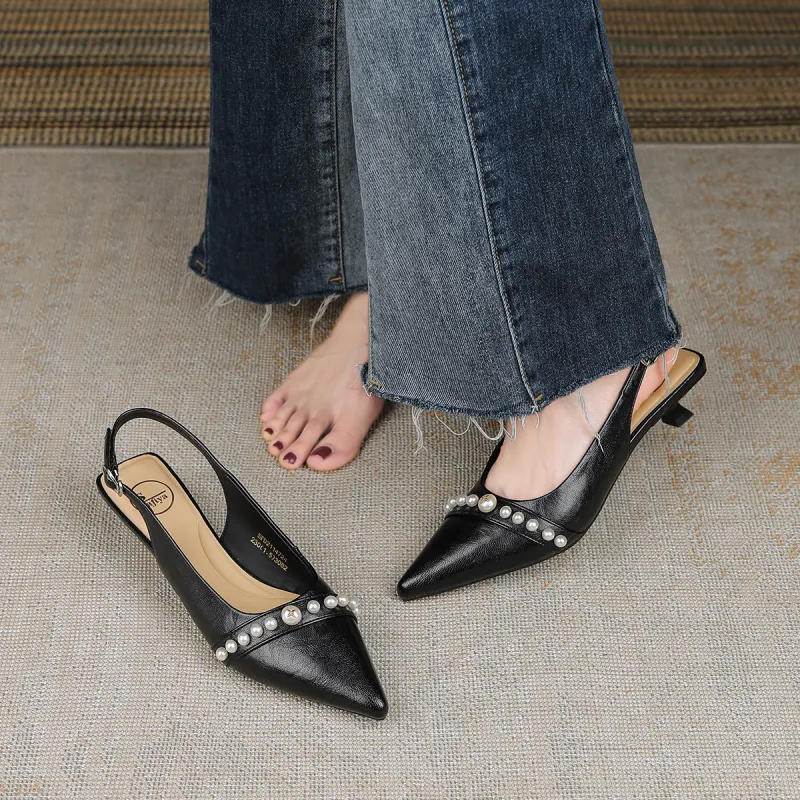 Safiya Slim Heel High Heels Women's-3
