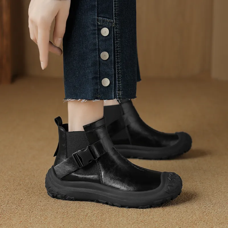 Safiya Short Chelsea Boots Women's-12