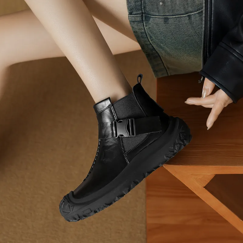 Safiya Short Chelsea Boots Women's-11