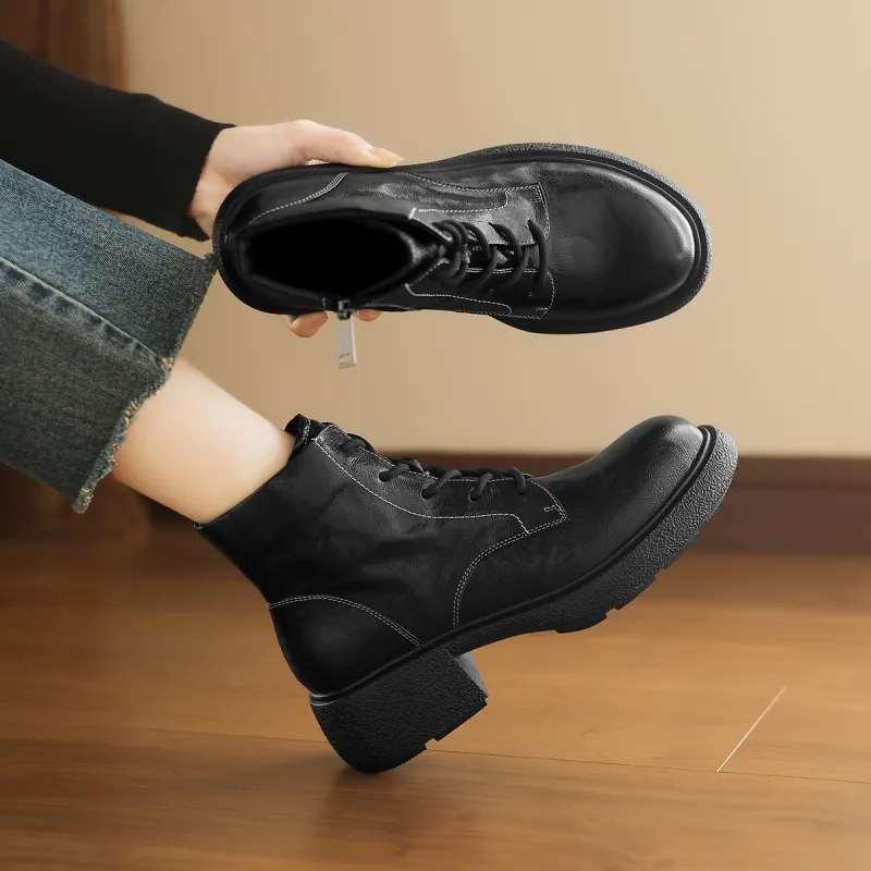 Safiya Short Martin Boot Women's-4