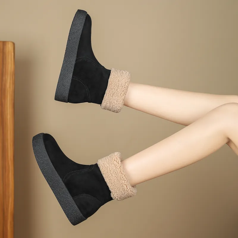 SAFIYA Ankle Boots Women's Caramel/Khaki/Black-20