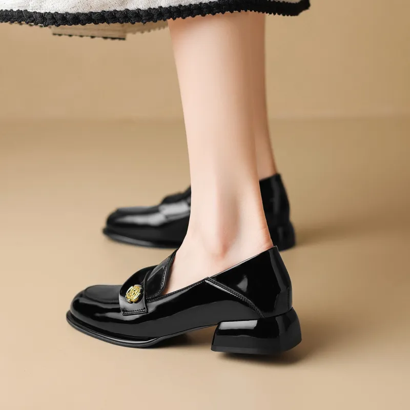 SAFIYA Loafers Women's Black-1