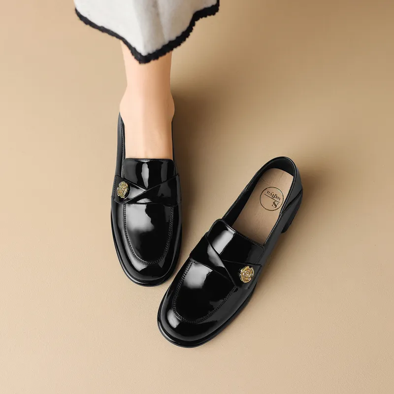 SAFIYA Loafers Women's Black-3