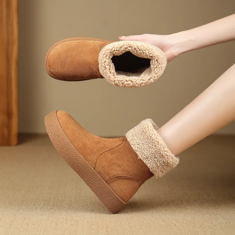 SAFIYA Ankle Boots Women's Caramel/Khaki/Black-5