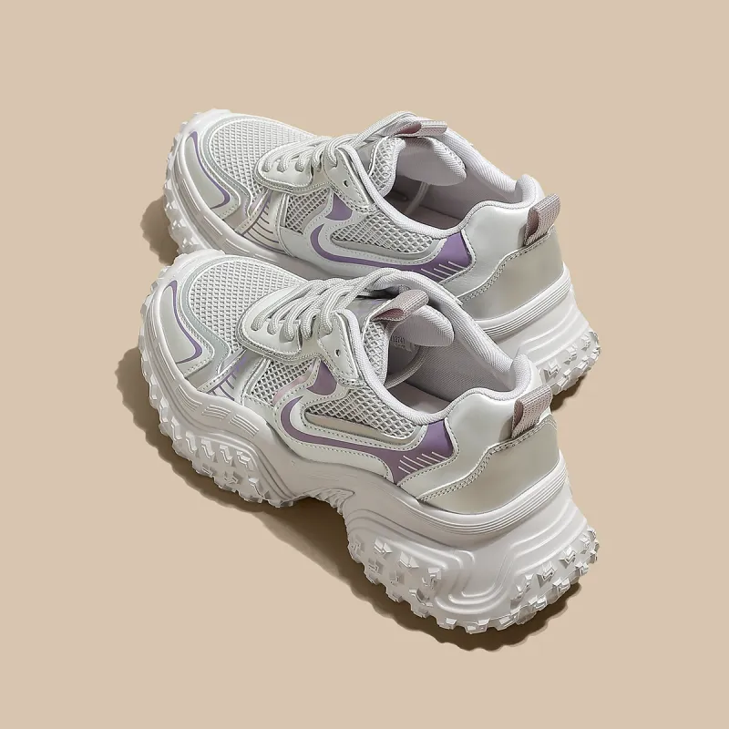Safiya Low-Top Chunky Sneakers Women's-5