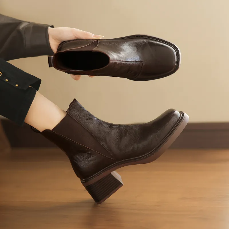 Safiya Short Chelsea Boots Women's-9