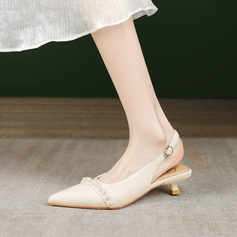 Safiya Slim Heel High Heels Women's-10